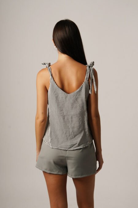 Musculosa cey premium para atar "TANU" - Imagen 3