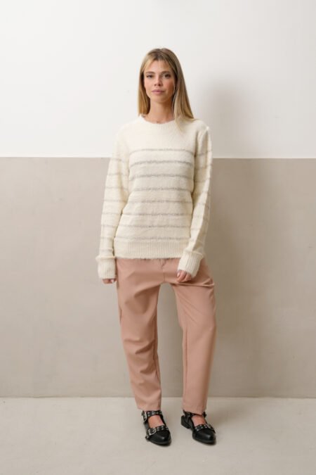 Sweater rayado lurex "TIJUANA" - Imagen 3