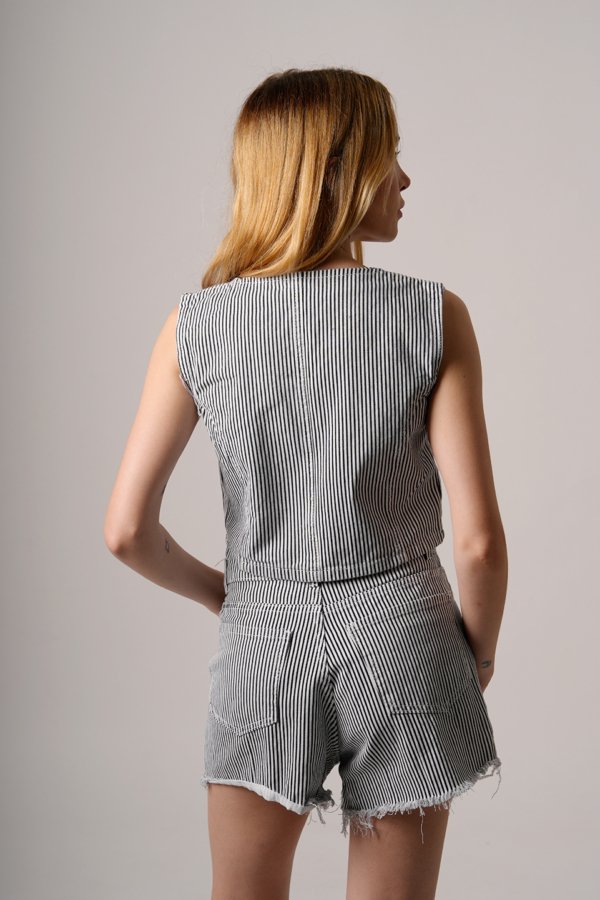 Chaleco gabardina rigida "TRECCA"