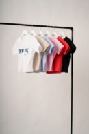 Remera manga corta jersey peinado "USA"