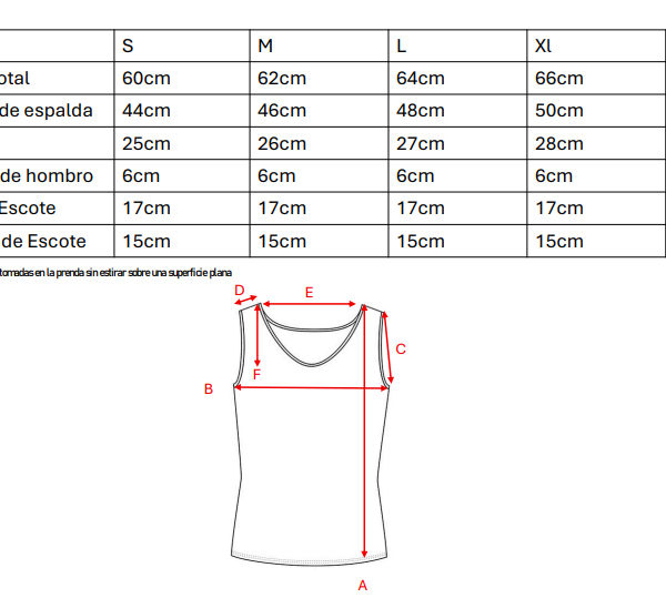 Musculosa gota cey broderie puffing "VERONA"