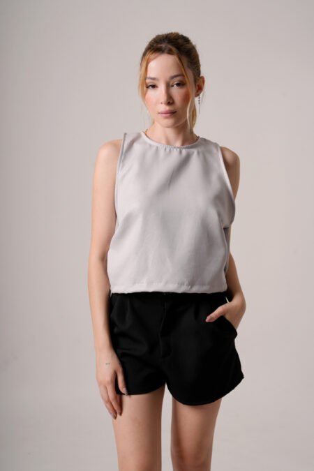 Musculosa sastrero foil "YURIA"