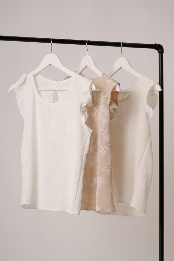 Musculosa gota cey broderie puffing "EVE"