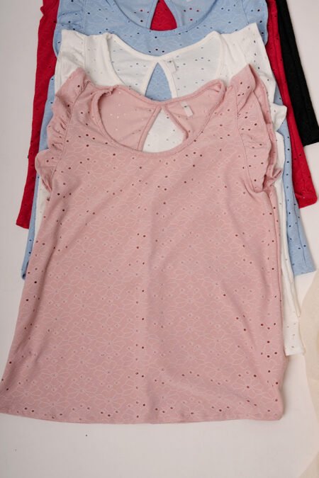 Musculosa con gota broderie punto "DALISA" - Imagen 3