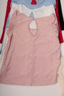 Musculosa con gota broderie punto "DALISA"