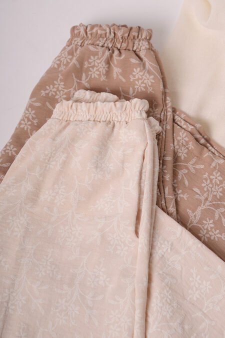 Palazzo cey broderie puffing «BARBARA» - Imagen 3