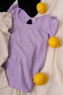 Musculosa broderie "DERY"