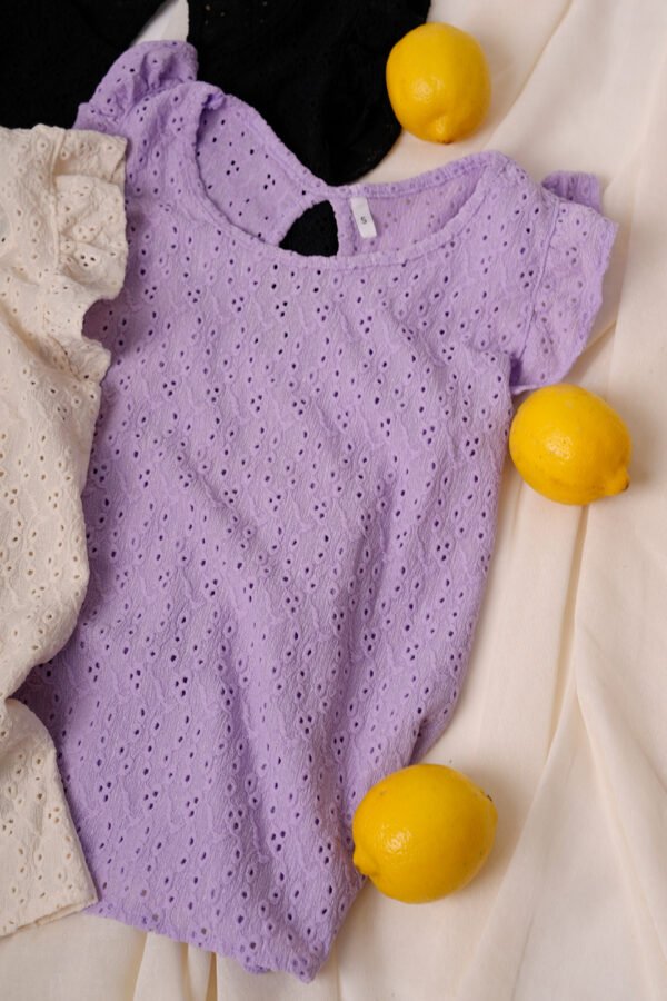 Musculosa broderie "DERY"