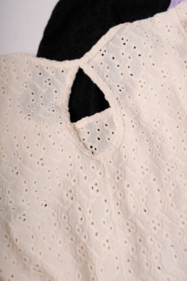 Musculosa broderie "DERY"