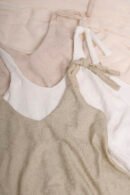 Solero para atar tela lino twill broderie "DRASS"