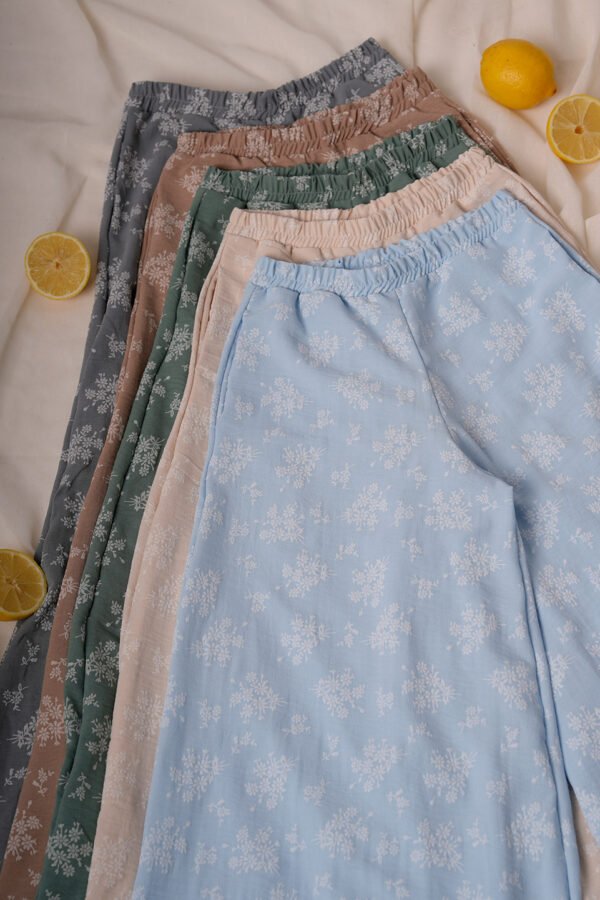 Palazzo Cey Broderie Puffing Estampado «ADRIANA»
