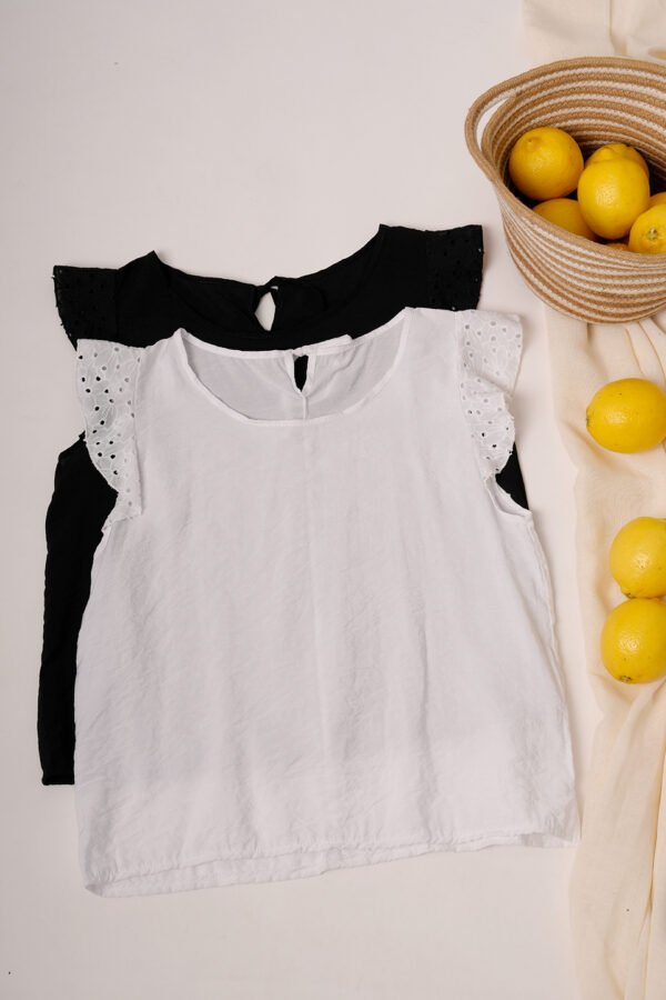 Musculosa cey premium manga broderie para atar atras "CLIFF"