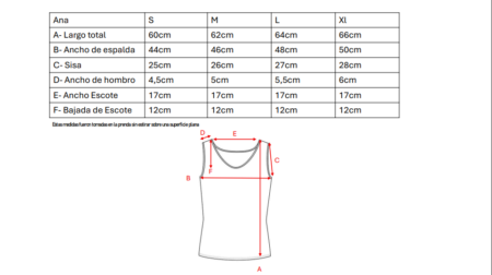 Musculosa gota con moño atras broderie crep "ANA" - Imagen 5
