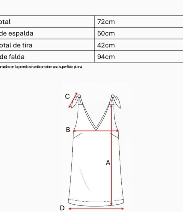 Solero para atar tela lino twill broderie "DRASS"