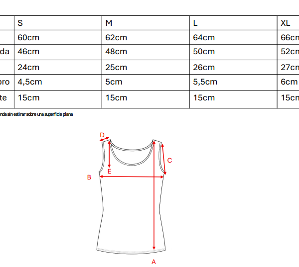 Musculosa con gota broderie punto "JAZMIN"