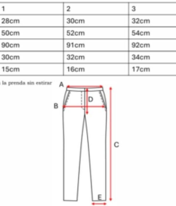 Pantalon sastrero foil "LOLA"