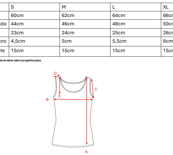 Musculosa con gota tela lino broderie "ROMY"