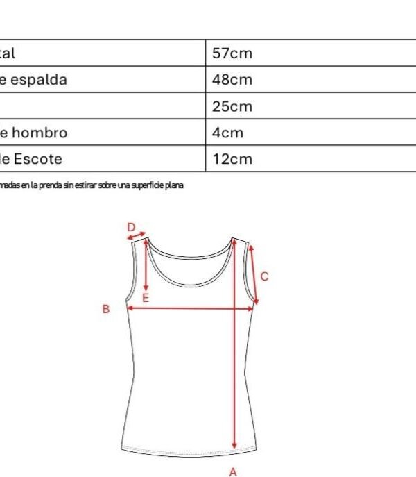 Musculosa gota cey puffing para atar atras "STORM"