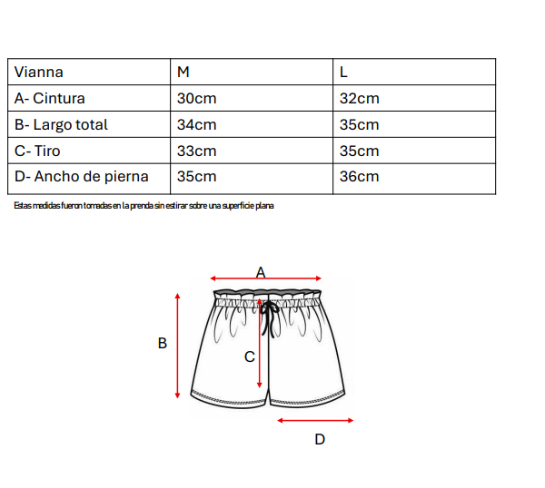 Short lino twill broderie "VIANNA"