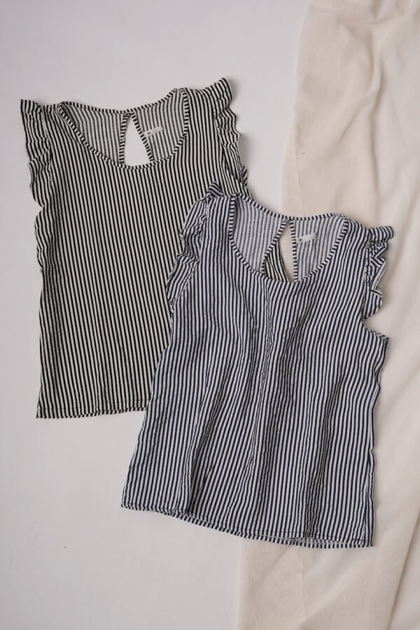 Musculosa con gota cey premium estampado rayas finas "FALMI 5"