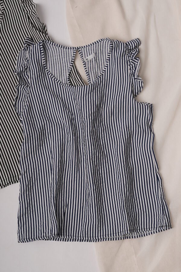 Musculosa con gota cey premium estampado rayas finas "FALMI 5"