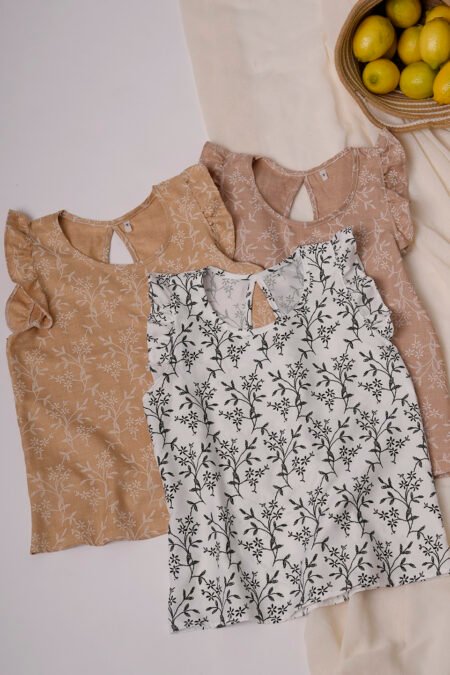 Musculosa gota lino twill puffing "TREGA" - Imagen 3