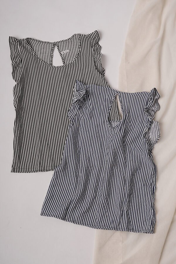 Musculosa con gota cey premium estampado rayas finas "FALMI 5"