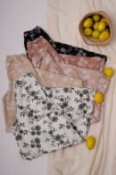 Palazzo lino twill puffing "KAIRA"