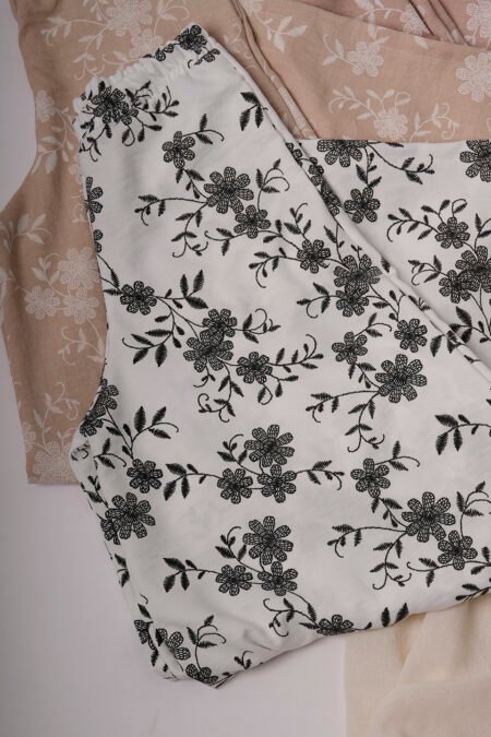 Palazzo lino twill puffing "KAIRA" - Imagen 2