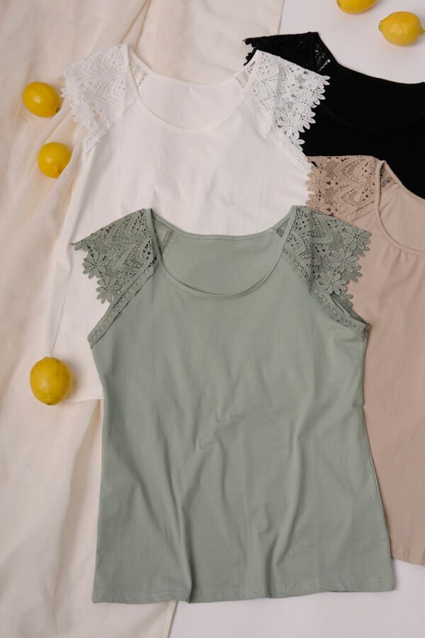 Musculosa bretel broderie "NATY"