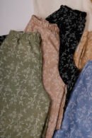 Palazzo lino twill puffing "SIGNAL"