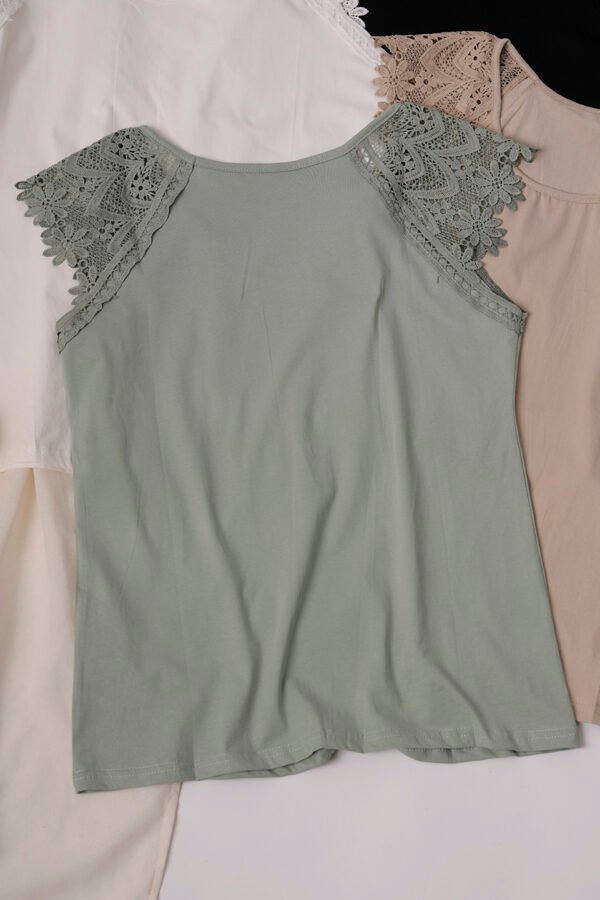 Musculosa bretel broderie "NATY"