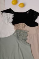 Musculosa bretel broderie "NATY"