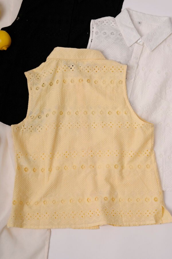 Camisa musculosa broderie "PANAL"