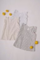 Musculosa Gota Poplin Con Broderie «FRIDA»