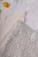 Musculosa Gota Poplin Con Broderie «FRIDA»