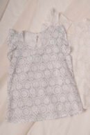 Musculosa Gota Poplin Con Broderie «FRIDA»