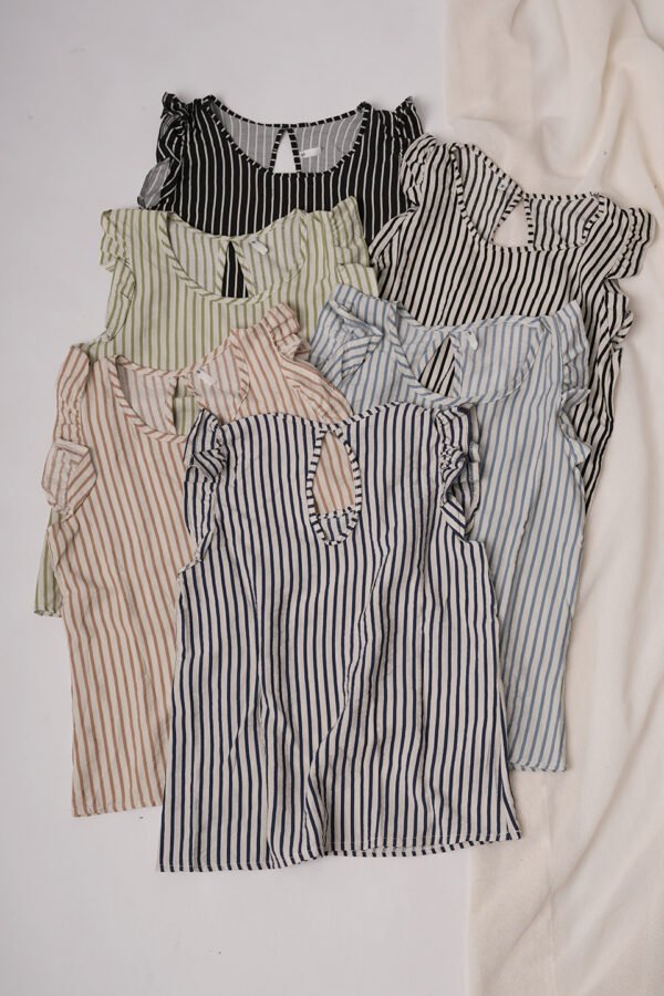 Musculosa con gota cey premium estampado rayas medianas "FALMI 3"