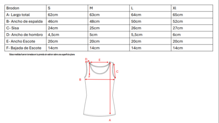 Musculosa gota ribb "BRODON" - Imagen 5