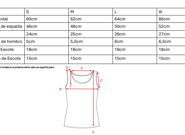 Musculosa gota lino broderie "MARISA"