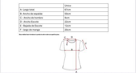 Remera manga corta lycra puntilla-tacha broderie "VETA" - Imagen 5