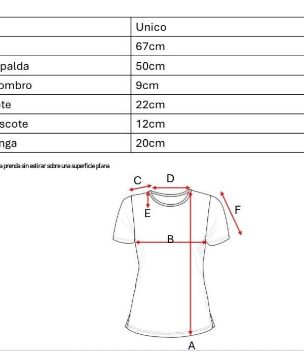 Remera manga corta lycra puntilla-tacha broderie "VETA"
