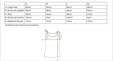 Musculosa con gota broderie punto "VIOLE" - Imagen 5