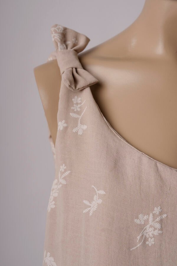 Musculosa cey puffing moño en los hombros "ADISA"