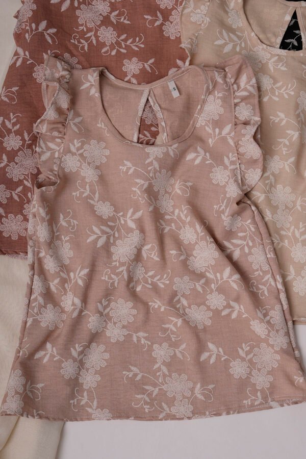 Musculosa gota lino twill puffing "MARU"