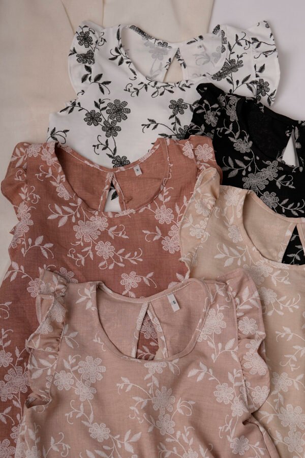 Musculosa gota lino twill puffing "MARU"