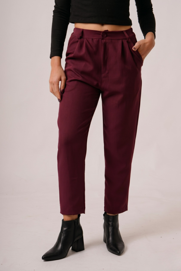 Pantalon sastrero crep "SOMI"