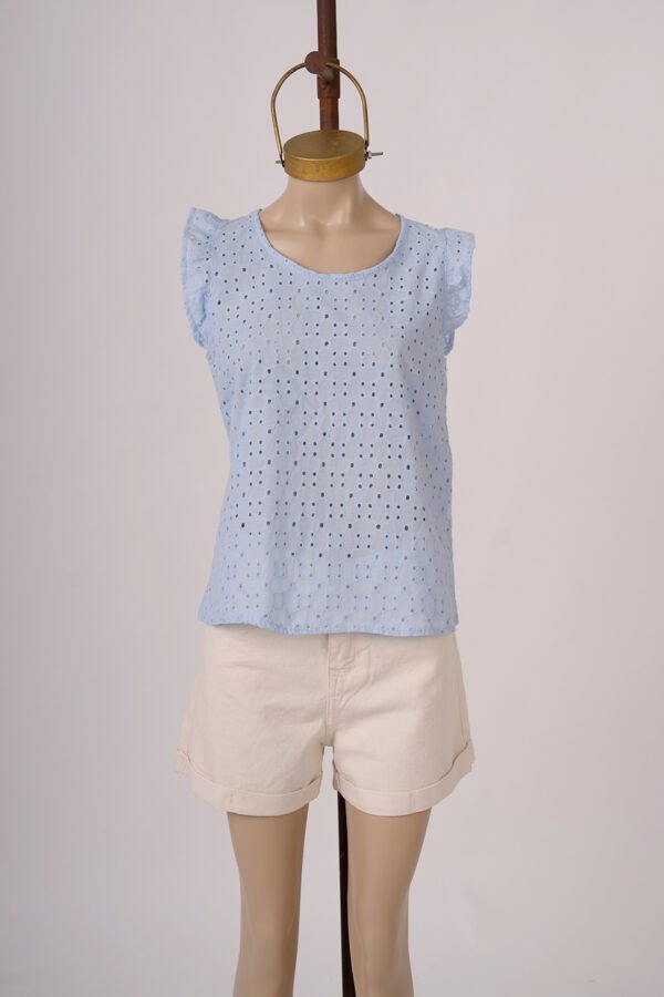 Musculosa gota broderie "DELVIN"