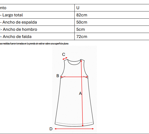 Solero para atar atras broderie crep "ANTO"