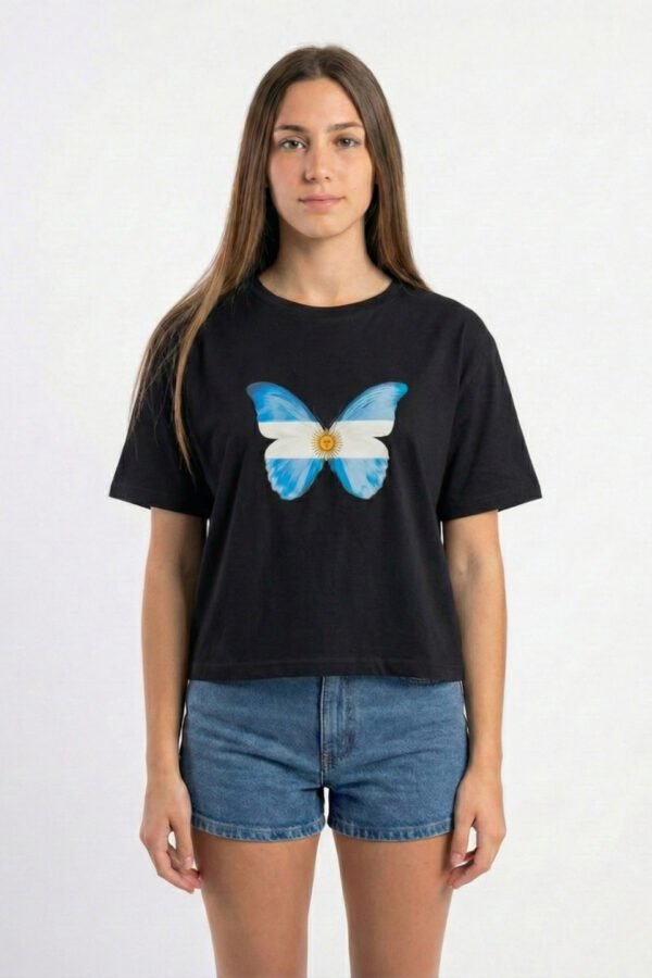 Remera boxy jersey "ARGENTINA"